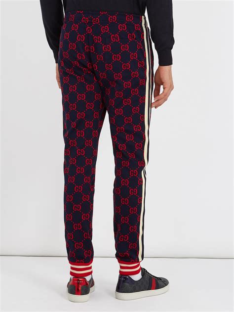 gucci track pants navy